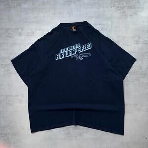 Vintage Star Trek Warp Speed Las Vegas Experience USS Enterprise T-Shirt